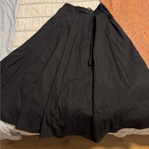 Chic Black A-Line Women's Skirt